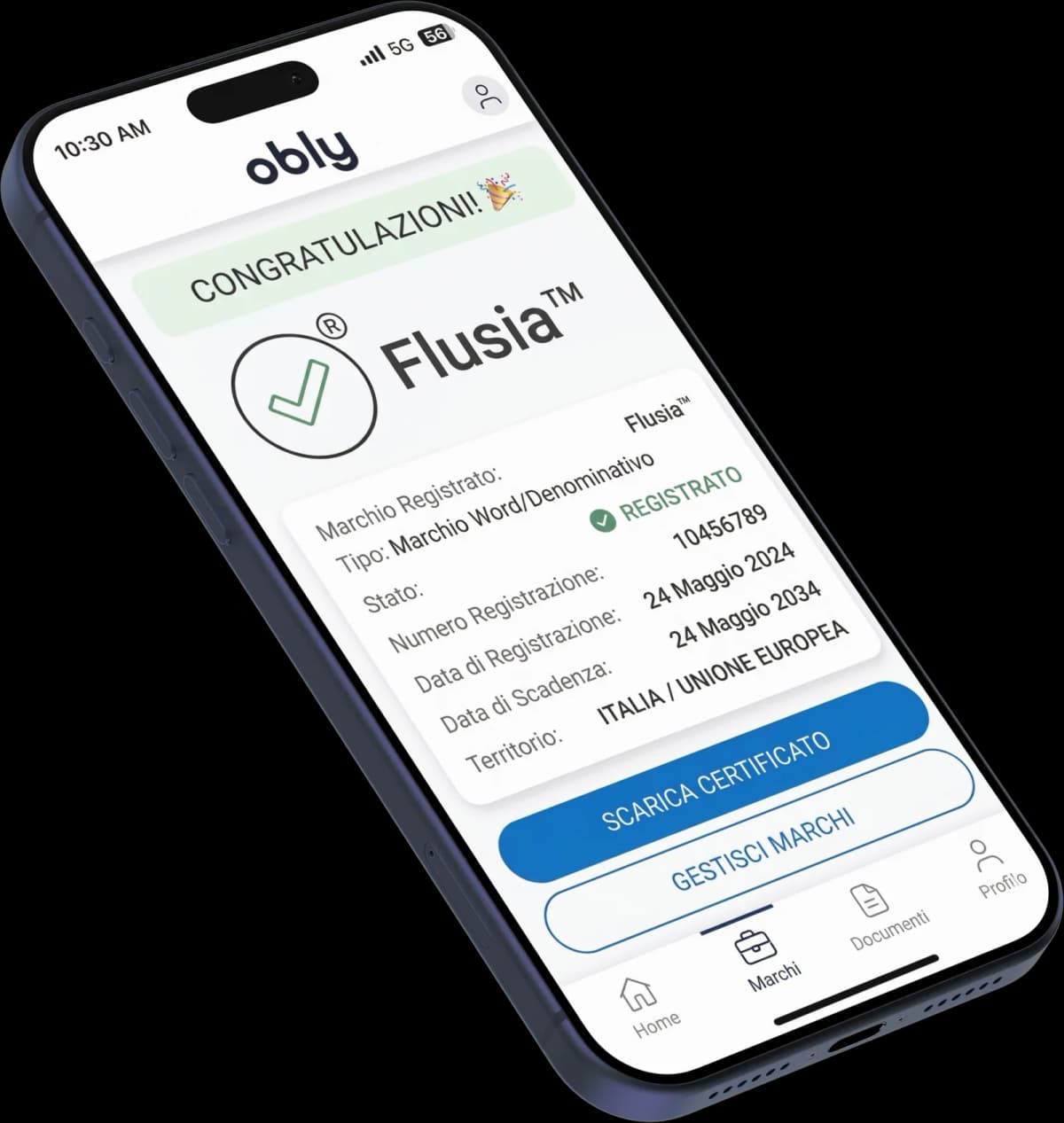 Voglio proteggere il mio marchio