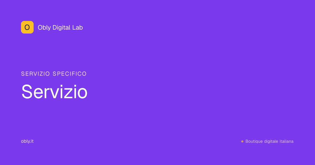 Custom Software for Your Business — Obly Digital Lab