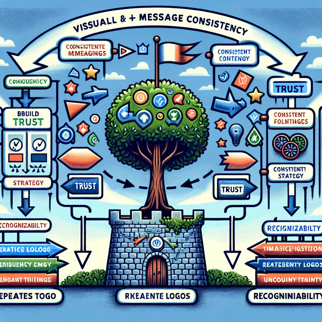 LImpatto della Coerenza Visiva e di Messaggio: Strategia di Fiducia e Riconoscibilità