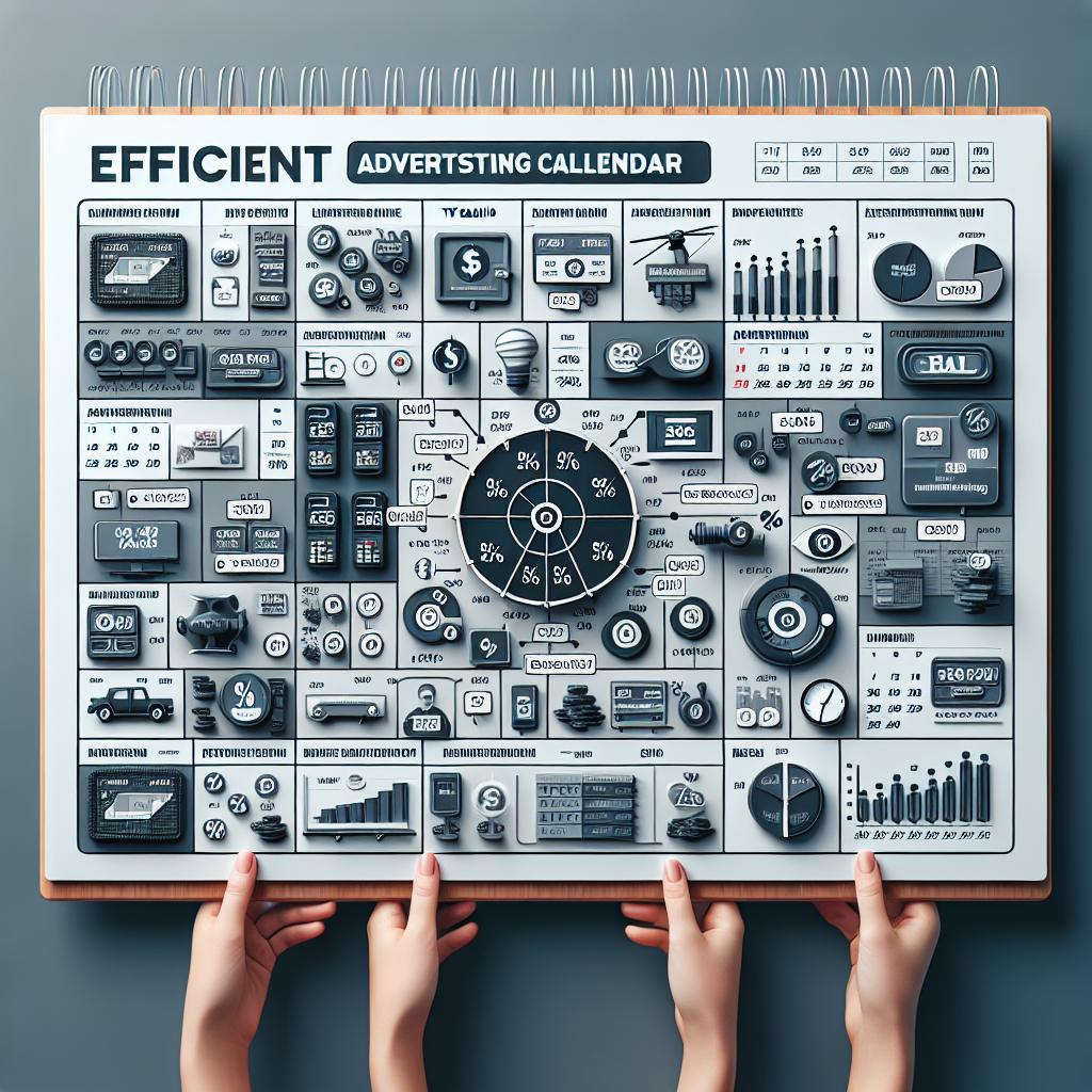 Calendario Pubblicitario: Pianificare per Ridurre i Costi senza Rinunciare alla Visibilità
