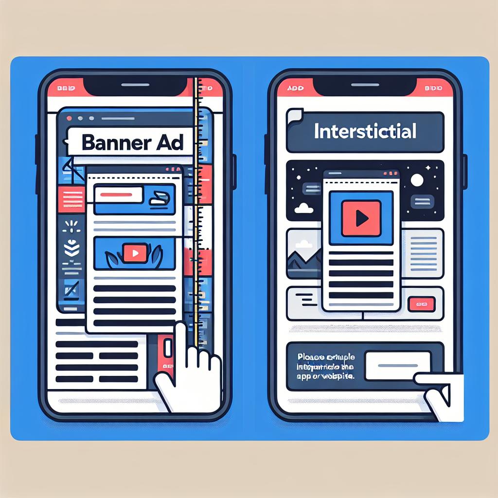 Banner versus ⁣Interstitial: Scegliere ‍il​ Formato ‍Vincente