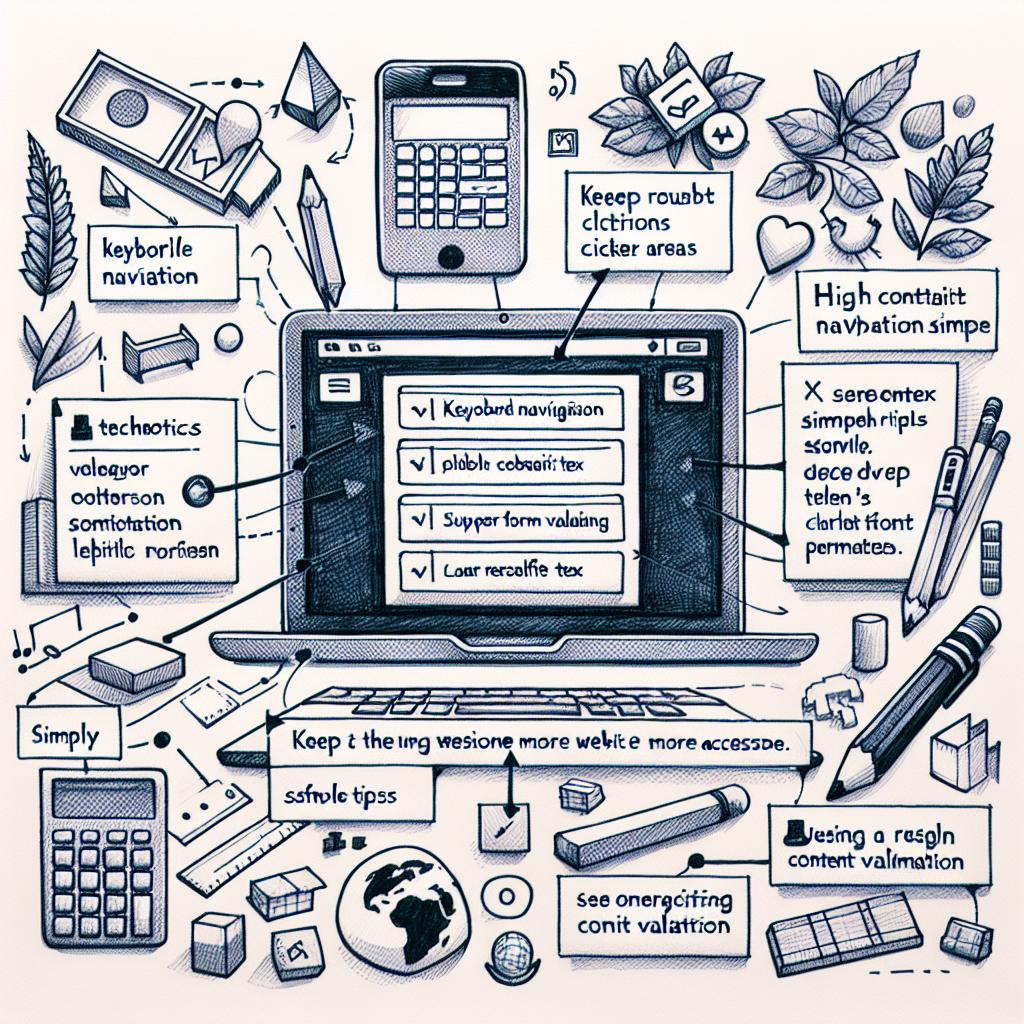 Soluzioni⁤ tecniche ⁤per un sito web ​accessibile: Implementazioni⁢ pratiche e consigli utili