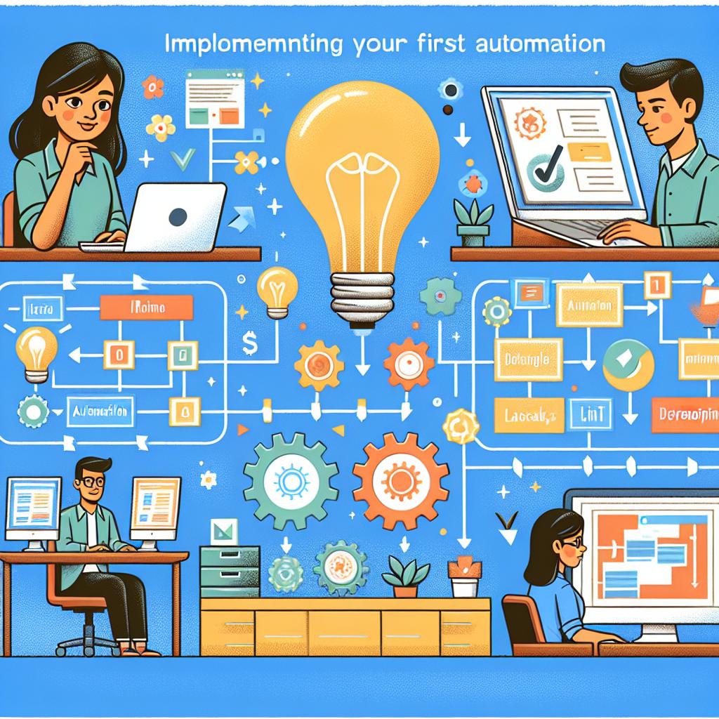 Implementazione step-by-step per la tua prima automazione