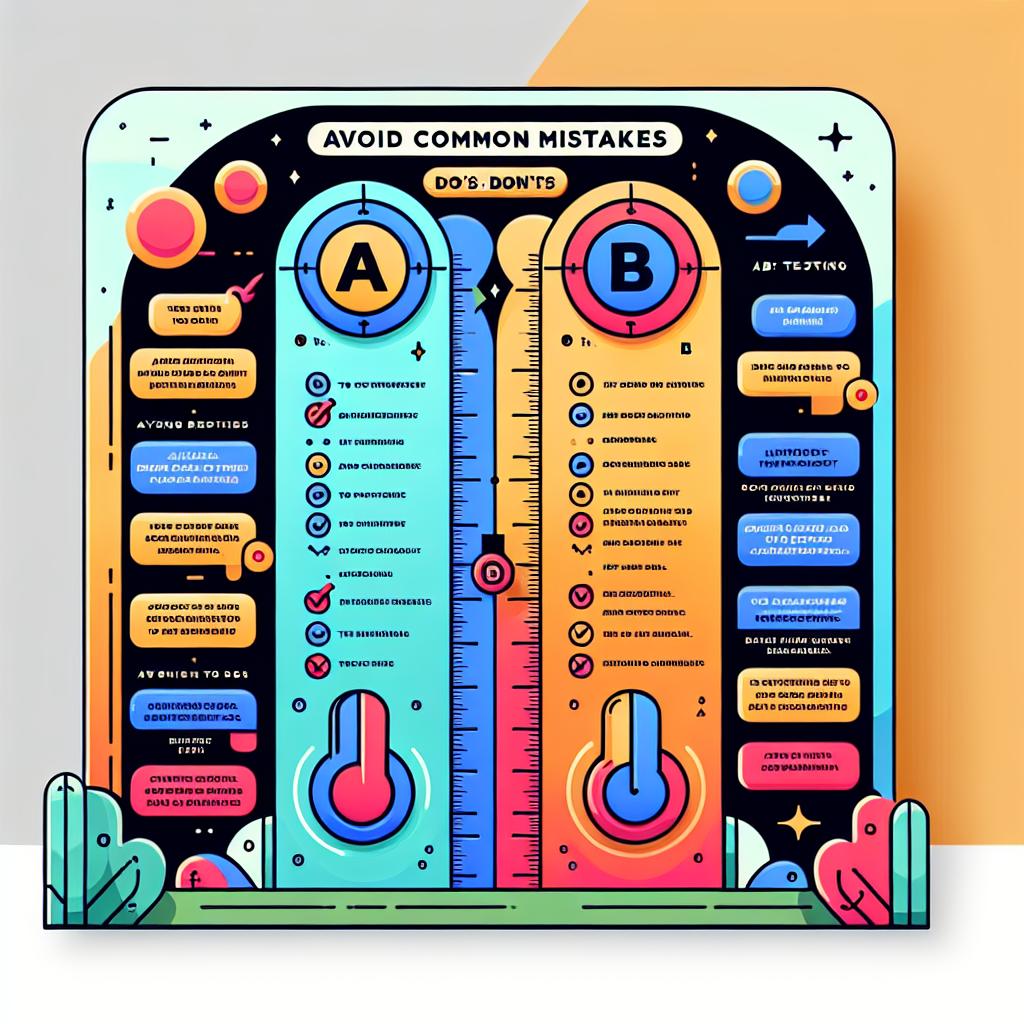 Raccomandazioni Pratiche per Evitare Comuni ‍Errori nei Test A/B e Massimizzare i Benefici