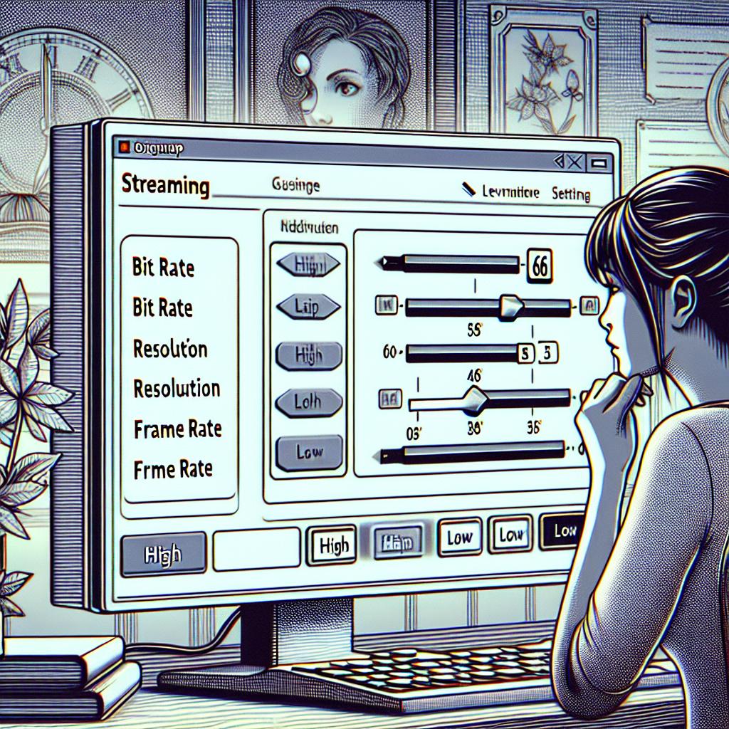 Configurare le impostazioni⁤ di streaming per una migliore qualità video